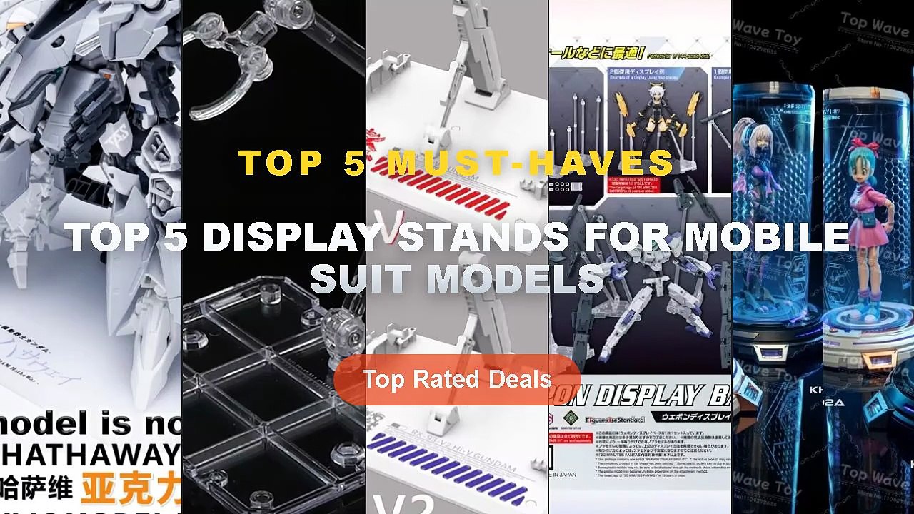 Don't Buy Top 5 Display Stands For Mobile Suit Models Before Watching ...