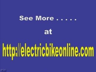 2008 EZIP Trailz Men's Electric Comfort Bike