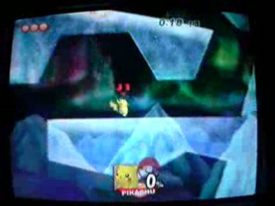 SSBB smash dans le mille niv.4 - Pikachu/29,81 sec