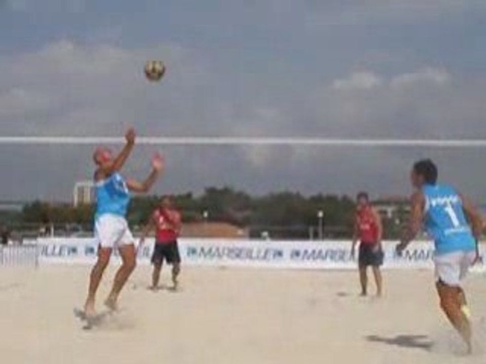 A la découverte du foot-volley