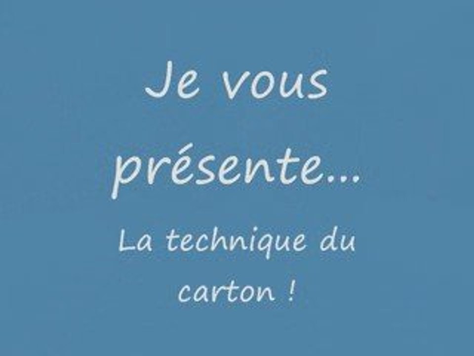 S4 League Technique du carton
