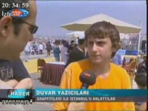 İBB Genclik Meclisi Graffiti-TRT