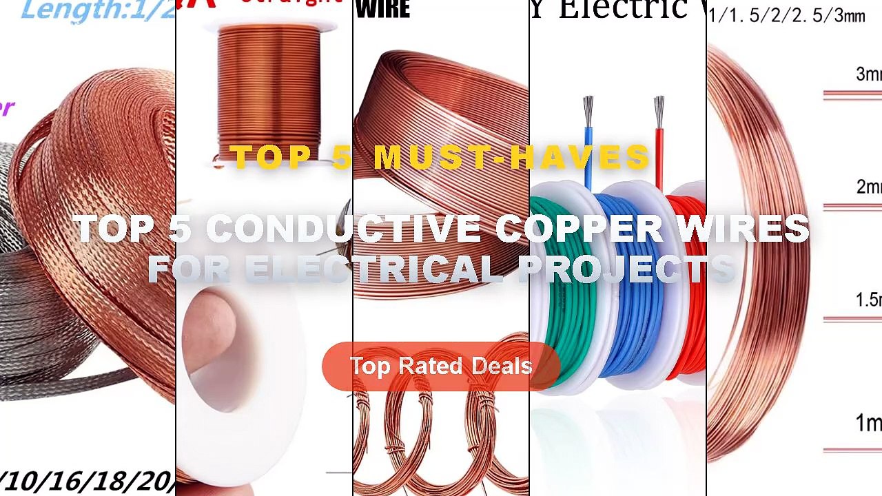 Cheap & Best Top 5 Conductive Copper Wires For Electrical Projects ...