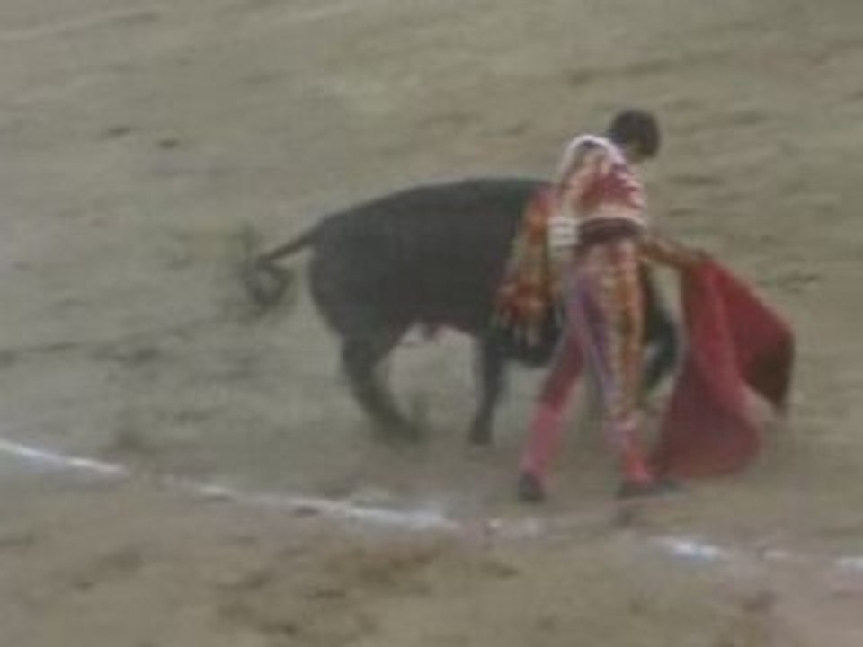 Avila, 22 de julio de 2007. Gran faena de El Juli