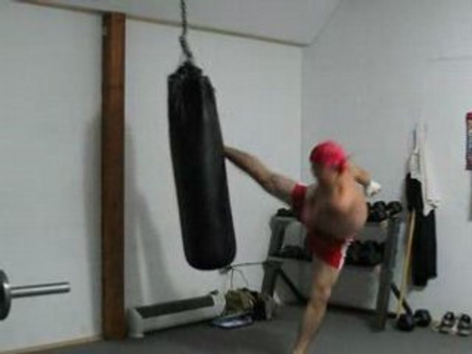 Rear leg Roundhouse Practice