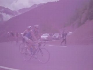 La Tortue dans les lacets après Brunissard - Embrun2008