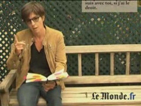 Christine Angot lit Le Marché des amants