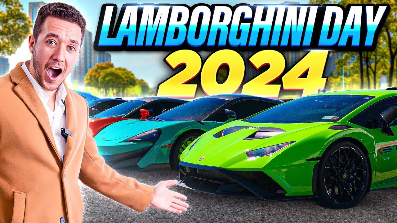 New York Lambo Day: Lamborghini, Supercars and Breakdancing
