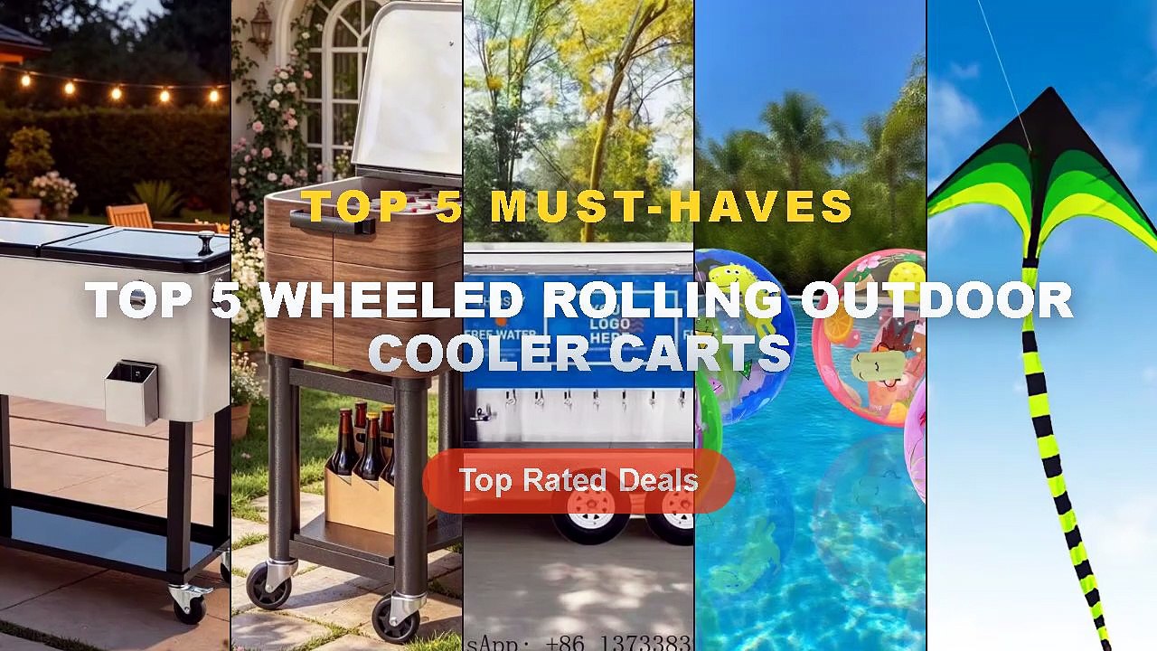 Top 5 Best Top 5 Wheeled Rolling Outdoor Cooler Carts (Must Have ...