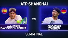 Davidovich Fokina comeback stuns top seed Zverev in Shanghai semi-final