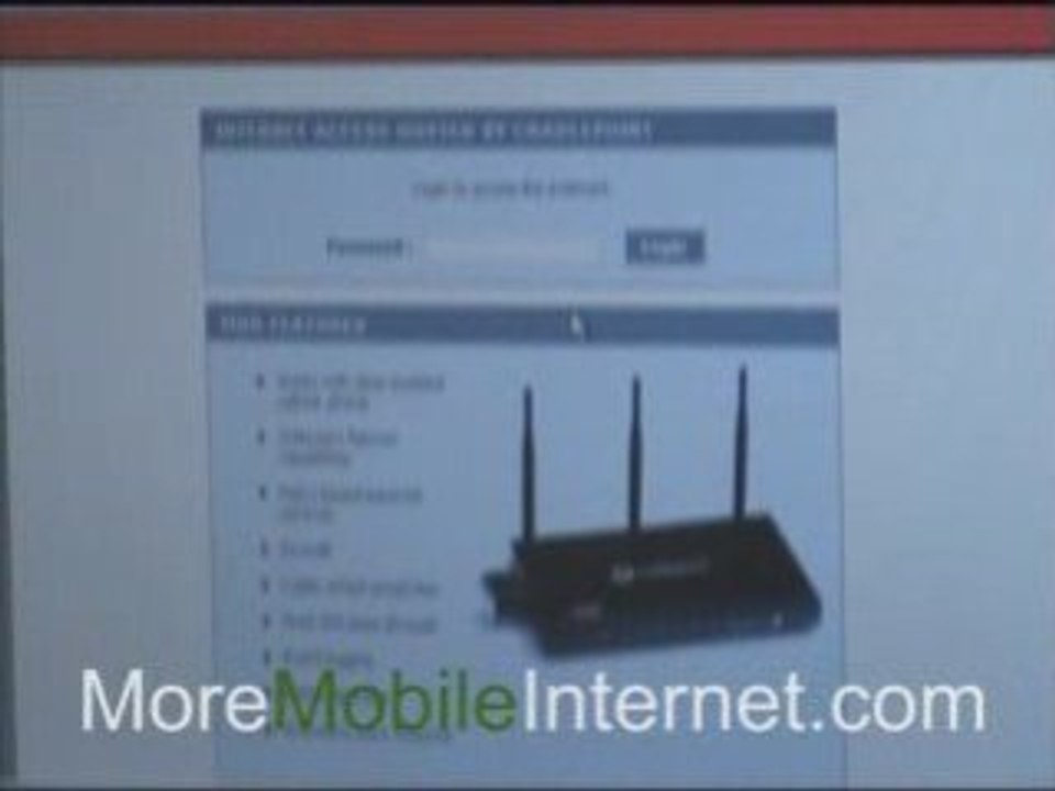 Connect to Cradlepoint Mobile Router after Changing Security