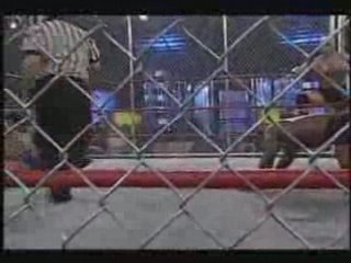 Triple X  vs AMW  steel cage match  part 2