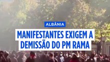 Albânia: quinto dia de caos com confrontos entre manifestantes e polícia