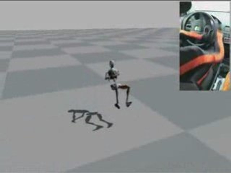 Reconstitution du mouvement du pilote