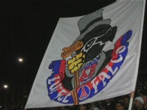 LILLE PSG SAISON 2007-2008 SUPRAS AUTEUIL / LUTECE FALCO