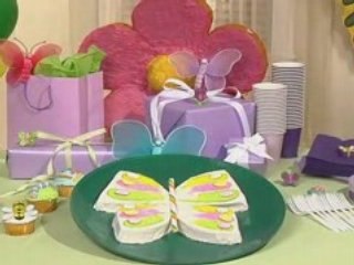 How to make a butterfly birthday cake