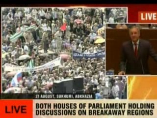 Two presidents in russian senate