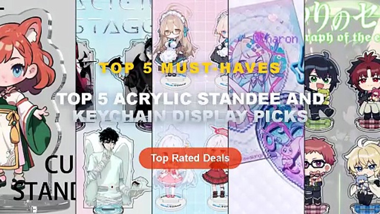 Amazing Top 5 Acrylic Standee And Keychain Display Picks You Need To ...