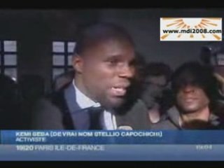 Dailymotion - Proces de Kemi Seba mardi 2 09  08 à 13H30