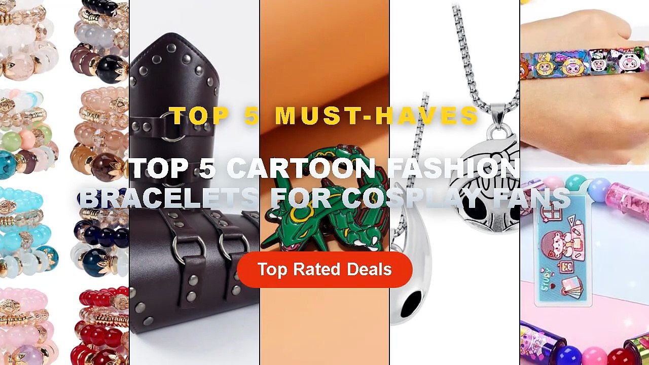 Best Top 5 Cartoon Fashion Bracelets For Cosplay Fans on AliExpress ...