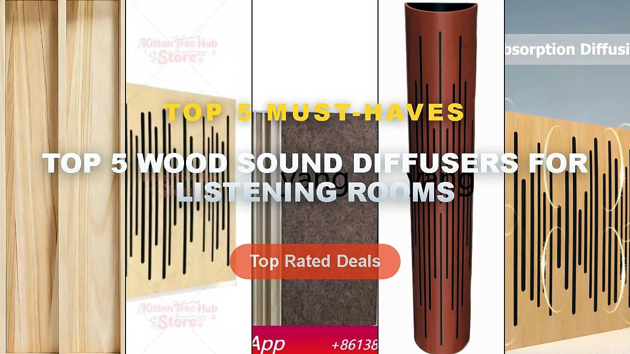 Top 5 Best Top 5 Wood Sound Diffusers For Listening Rooms (Must Have ...