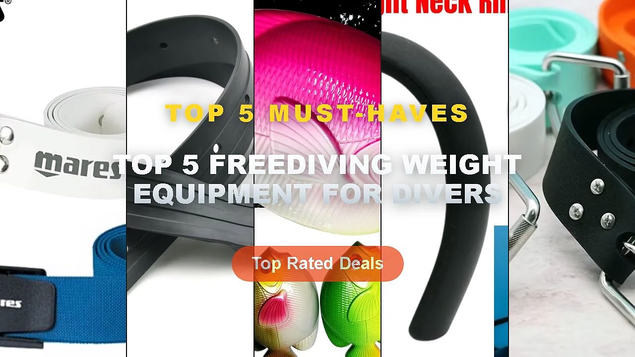 Why Everyone Is Buying Top 5 Freediving Weight Equipment For Divers ...