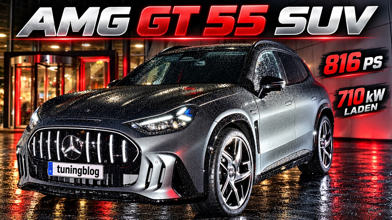 2027 Mercedes-AMG GT 55 SUV: In nur 3,1 Sekunden auf 100 km/h!