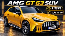 2027 Mercedes-AMG GT 63 SUV: 2,7 Sekunden auf 100 km/h und V8-Sound!