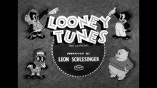 Porky Pig's First Starring Role Army Chaos Plane Dippy 1936