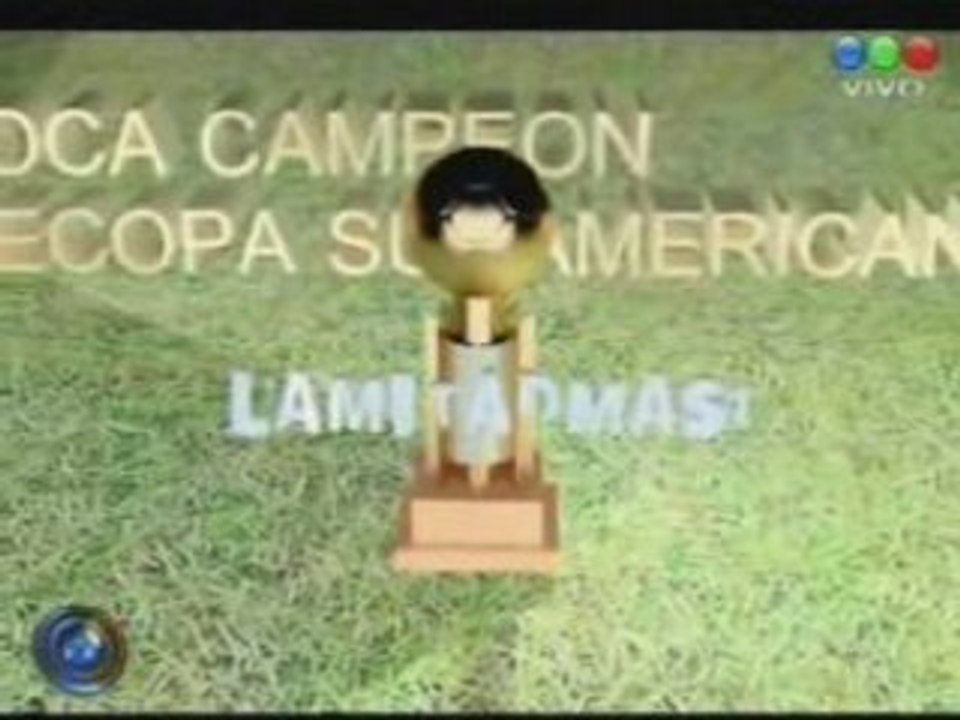 Afiches Boca Campeon Recopa 2008