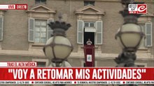 El Papa León XIV celebró su primer Ángelus tras la operación: Gracias a los que rezaron por mí