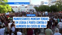 Milhares juntaram-se à manifestação da CGTP para protestar contra o aumento do custo de vida em Portugal