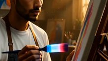 The Painting That Came Alive | Magical Butterfly AI Video