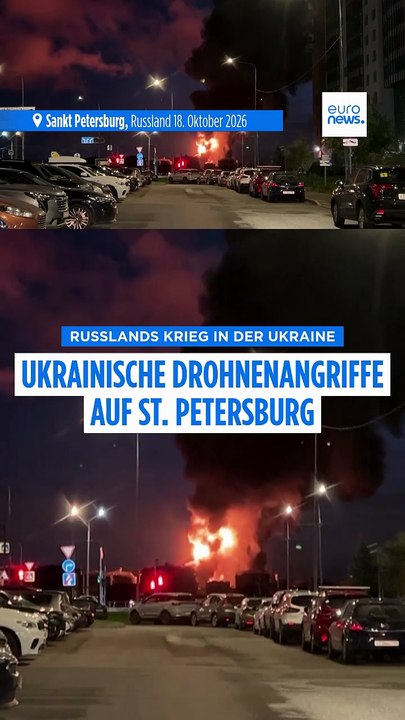 Drohnenattacken : Ukraine greift Sankt Petersburg an