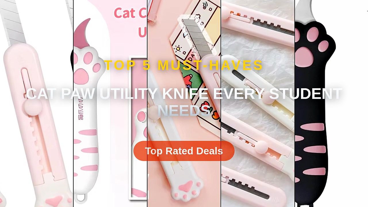 Cat Paw Utility Knife Every Student Needs - Video Dailymotion