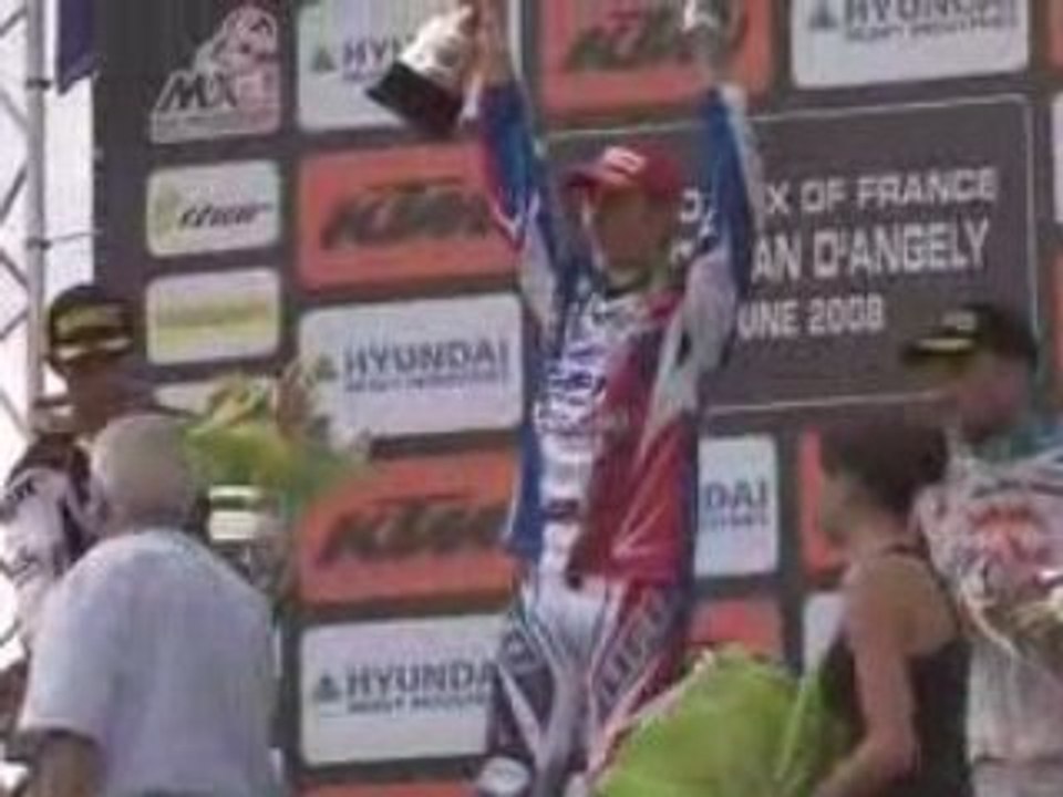 [MX FMX] MX GP of France Pourcel Post Race 06.2008 [Goodspee