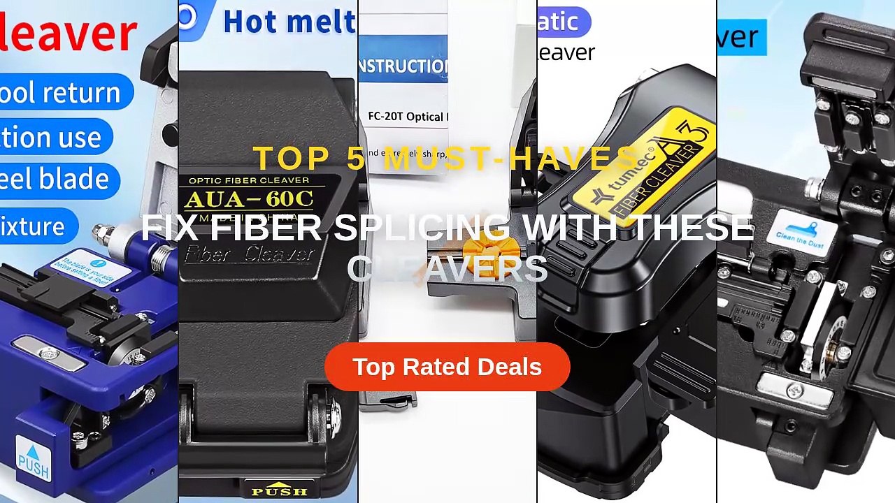 Fix Fiber Splicing With These Cleavers - Video Dailymotion
