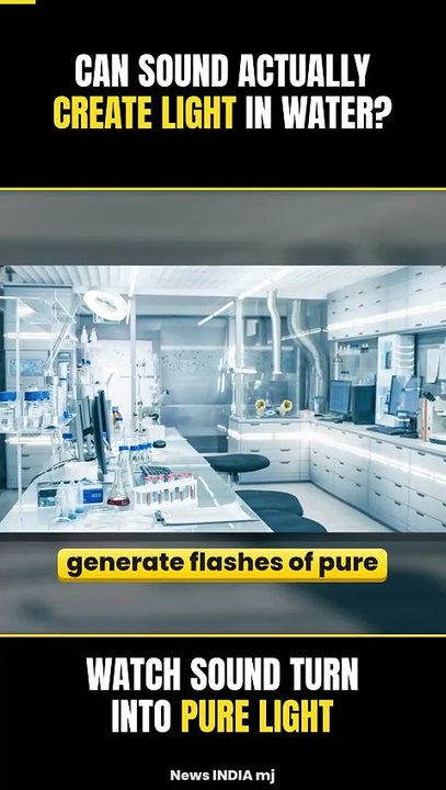 Sonoluminescence Light from Sound - video Dailymotion
