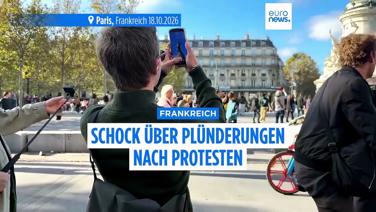 Nicht genug polizei? schock in frankreich über randalierer nach protesten