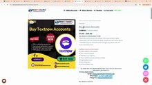 89. Sera Sites To Buy Textnow Accounts - 100% Safe Service,