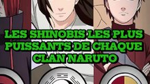 Qui est le shinobi le plus fort de chaque clan dans Naruto ? Découvre les secrets puissants de chaque clan !#Anime #naruto #madarauchiha #sasuke #kakashi