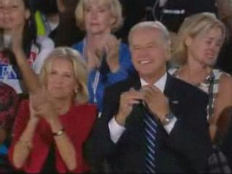 Barack Obama speaks at the Democratic Party Convention