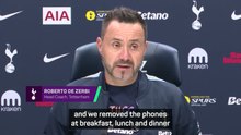 De Zerbi reveals his one rule at Tottenham's Marbella camp