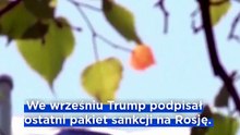 Trump wstrzymuje sankcje wobec Rosji. Zełenski ostrzega przed kolejnym krokiem
