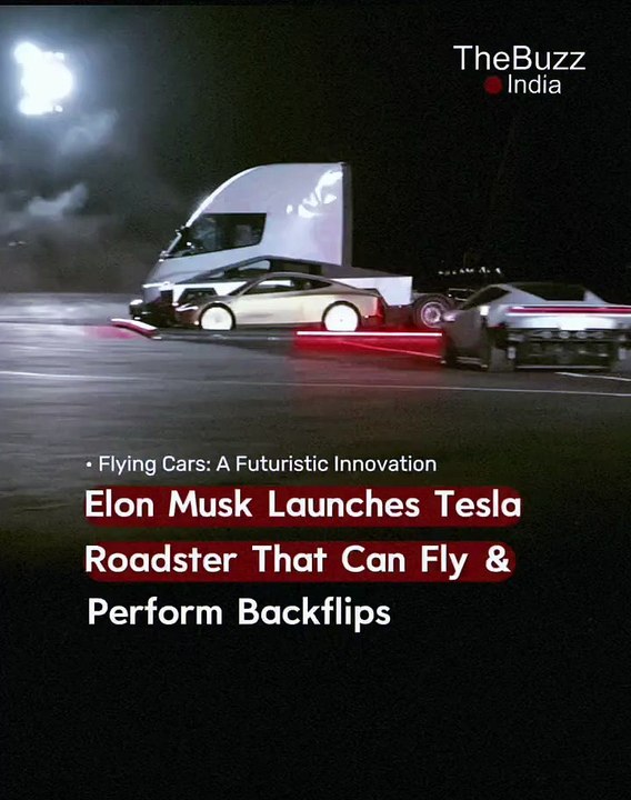 New flying car launch by Elon musk - video Dailymotion