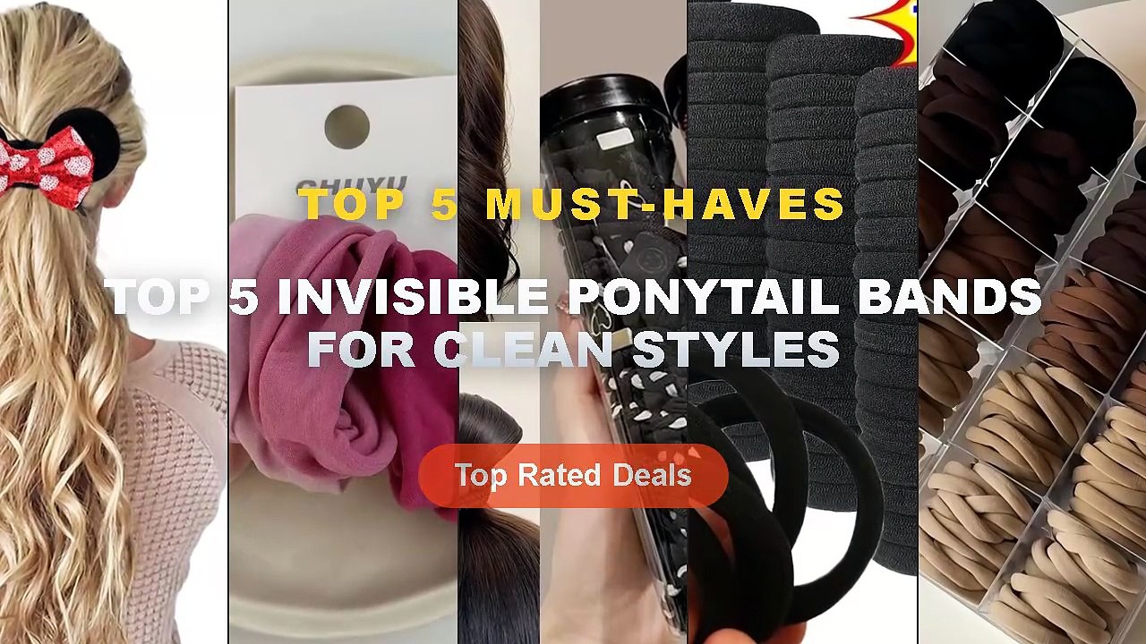 Best Top 5 Invisible Ponytail Bands For Clean Styles on AliExpress ...