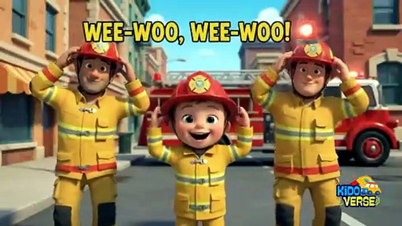 The Fire Truck Siren Song! 🚒🚨 Rescue Hero Action Song - video Dailymotion