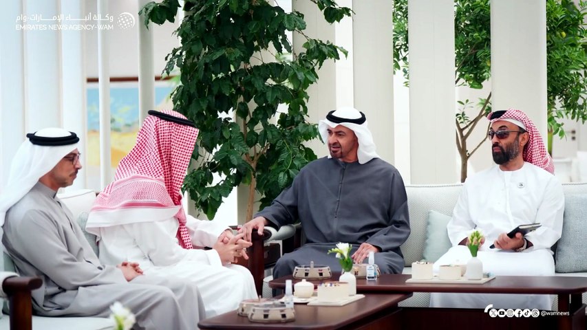Video: UAE President, VP meet Saudi Arabia defence minister
