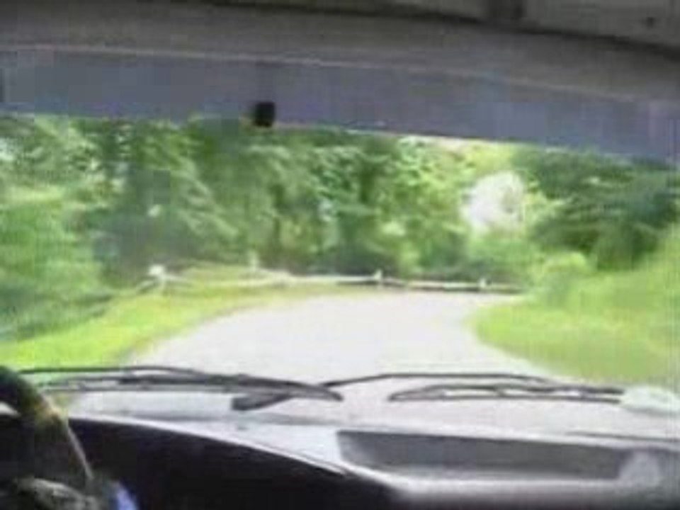 rallye Kalt-Bec: caméra embarquée ES5 - 309 GTI16 grA