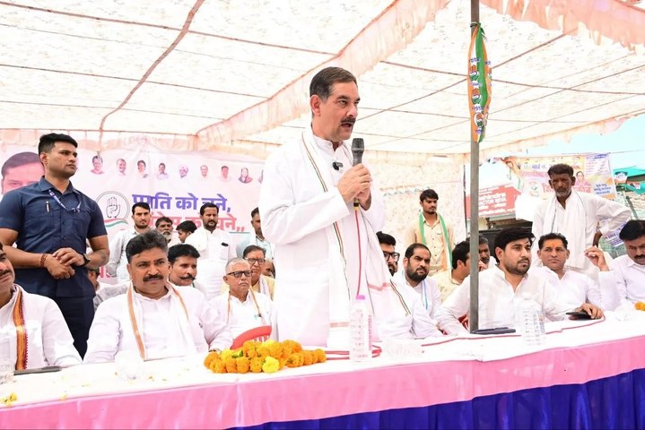 पंचायत चुनाव में गांवों की समस्याओं को लेकर कांग्रेस का भाजपा पर तीखा हमला